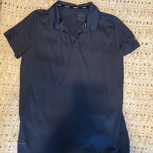 Nike Women's Dark Blue Polo Shirt